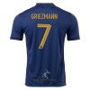 Officiële Voetbalshirt Frankrijk Griezmann 7 Thuis WK 2022 - Heren